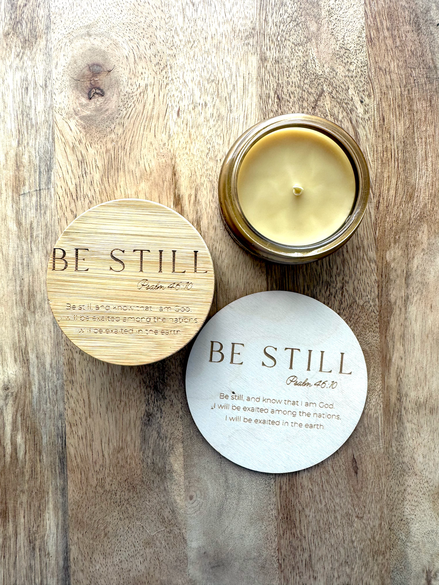 Be Still Mini Candle