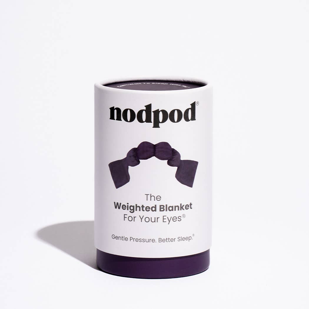 nodpod - Fig Weighted Sleep Mask - Eye Mask