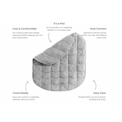 nodpod - Onyx Nodpod BODY - Weighted Blanket