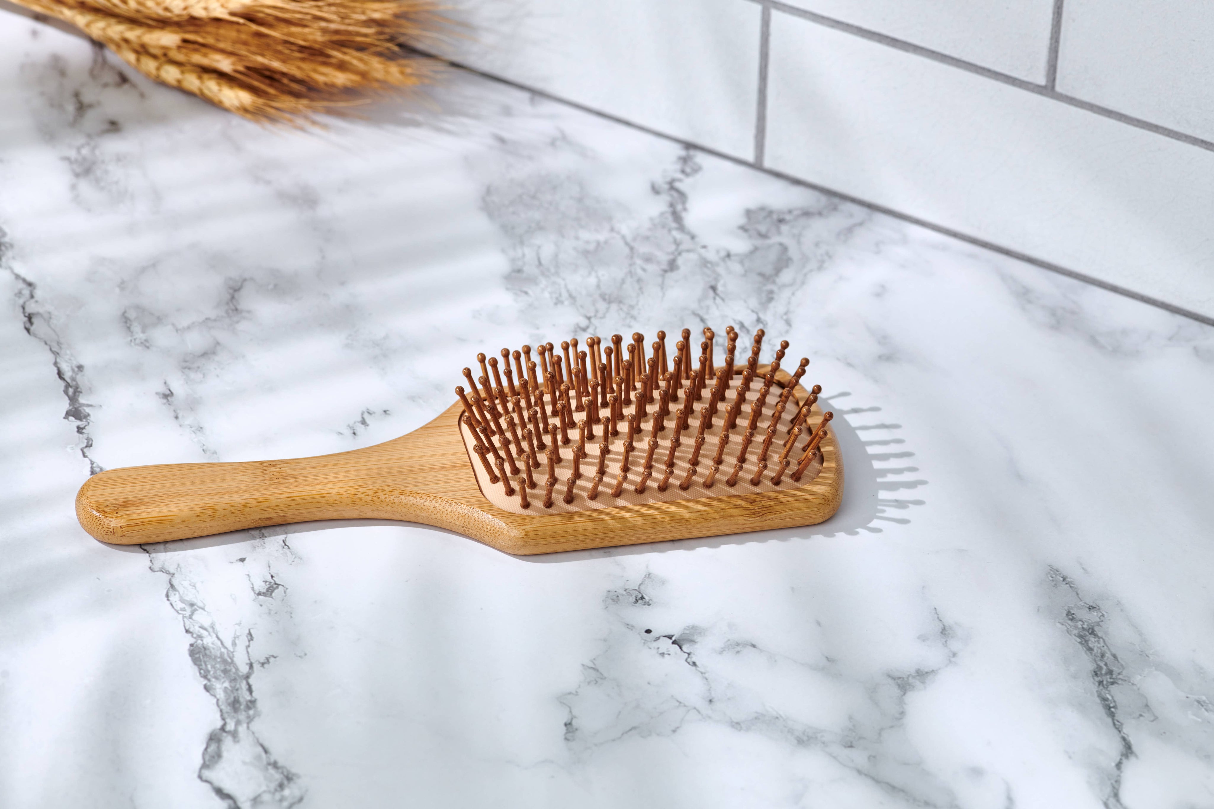 Desesh - Bamboo Paddle Hair Brush (Unbranded, Unpackaged)