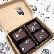 Farmhouse Chocolates - 4 Piece Dark Chocolate Covered Salted Caramels