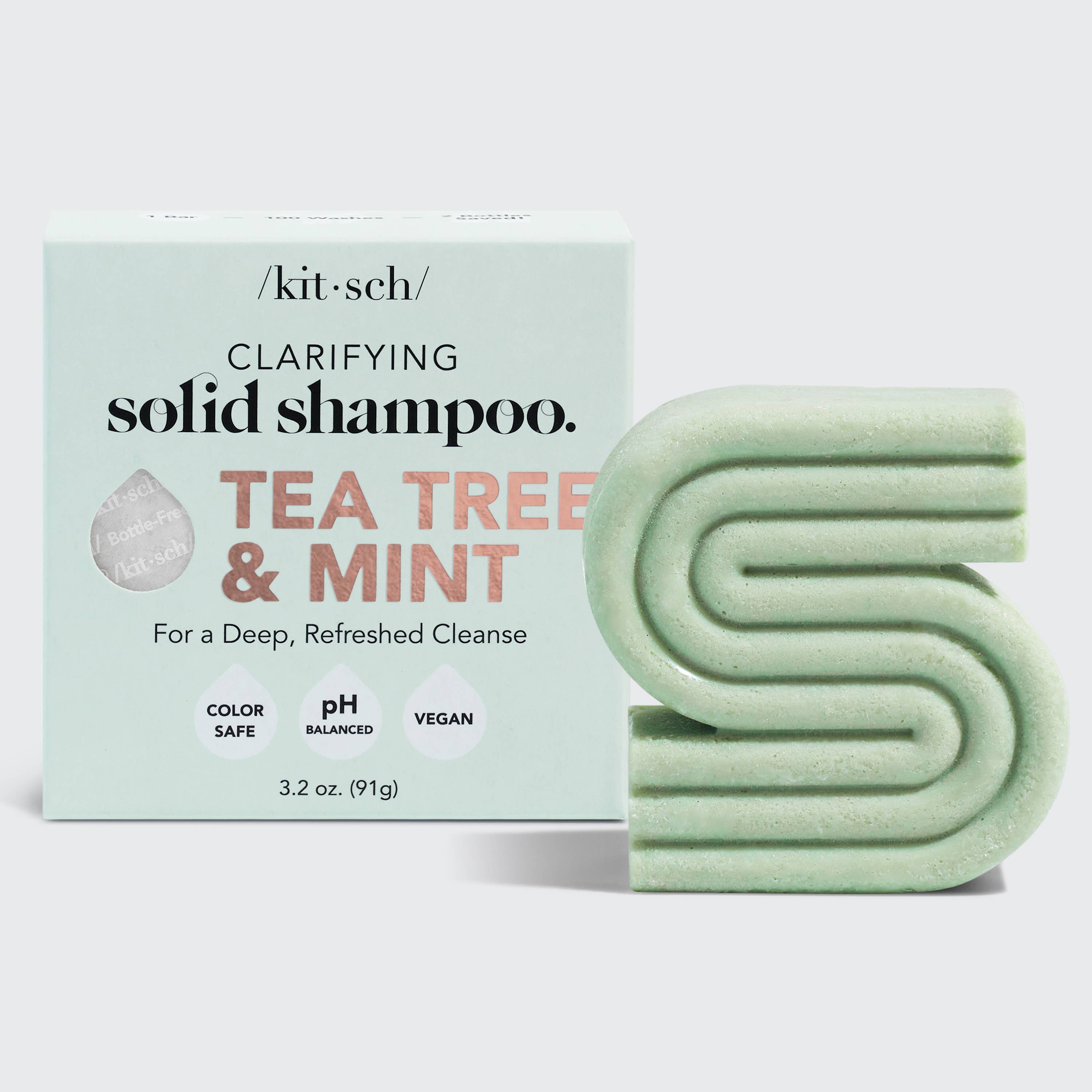 KITSCH - Tea Tree + Mint Clarifying Shampoo Bar