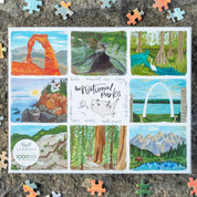 1canoe2 | One Canoe Two Paper Co. - National Parks - 1,000 Piece Jigsaw Puzzle