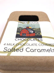 Farmhouse Chocolates - 4 Piece Milk Chocolate Covered Salted Caramels