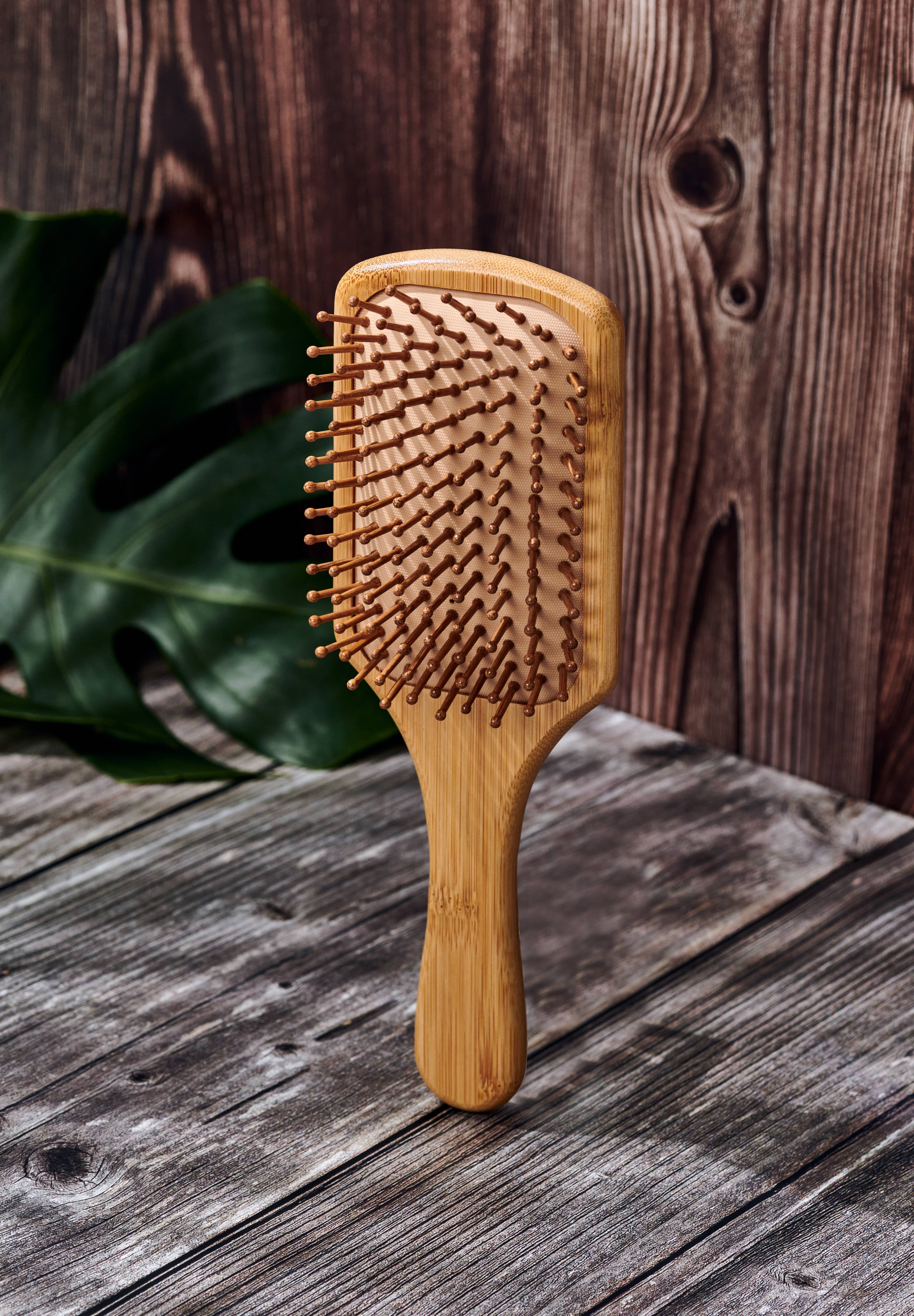 Desesh - Bamboo Paddle Hair Brush (Unbranded, Unpackaged)