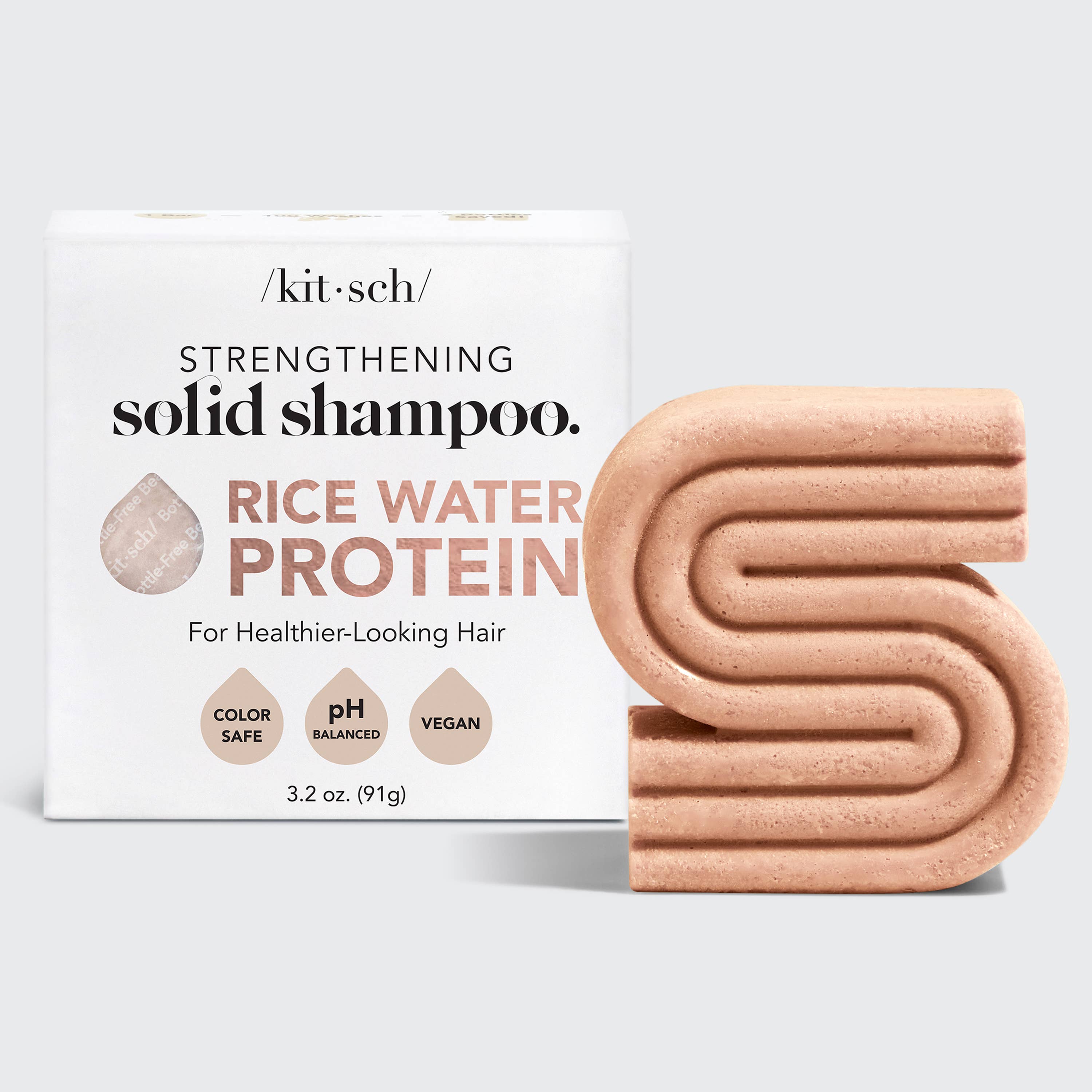 KITSCH - Rice Water Protein Shampoo Bar for Hair Growth