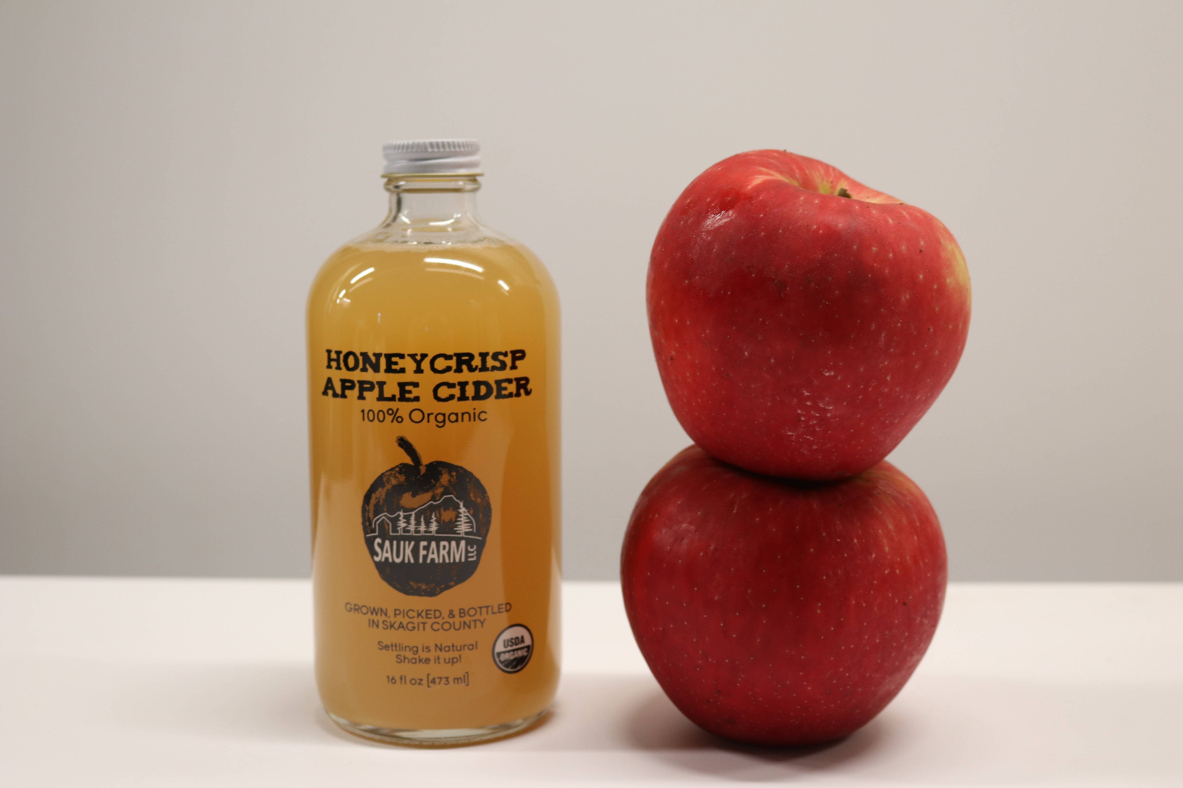 Sauk Farm LLC - Honeycrisp Apple Cider, ORG: 32oz