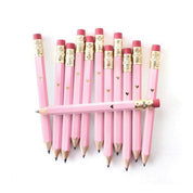 Inklings Paperie - Mini Pencils - Gold Heart/Pink