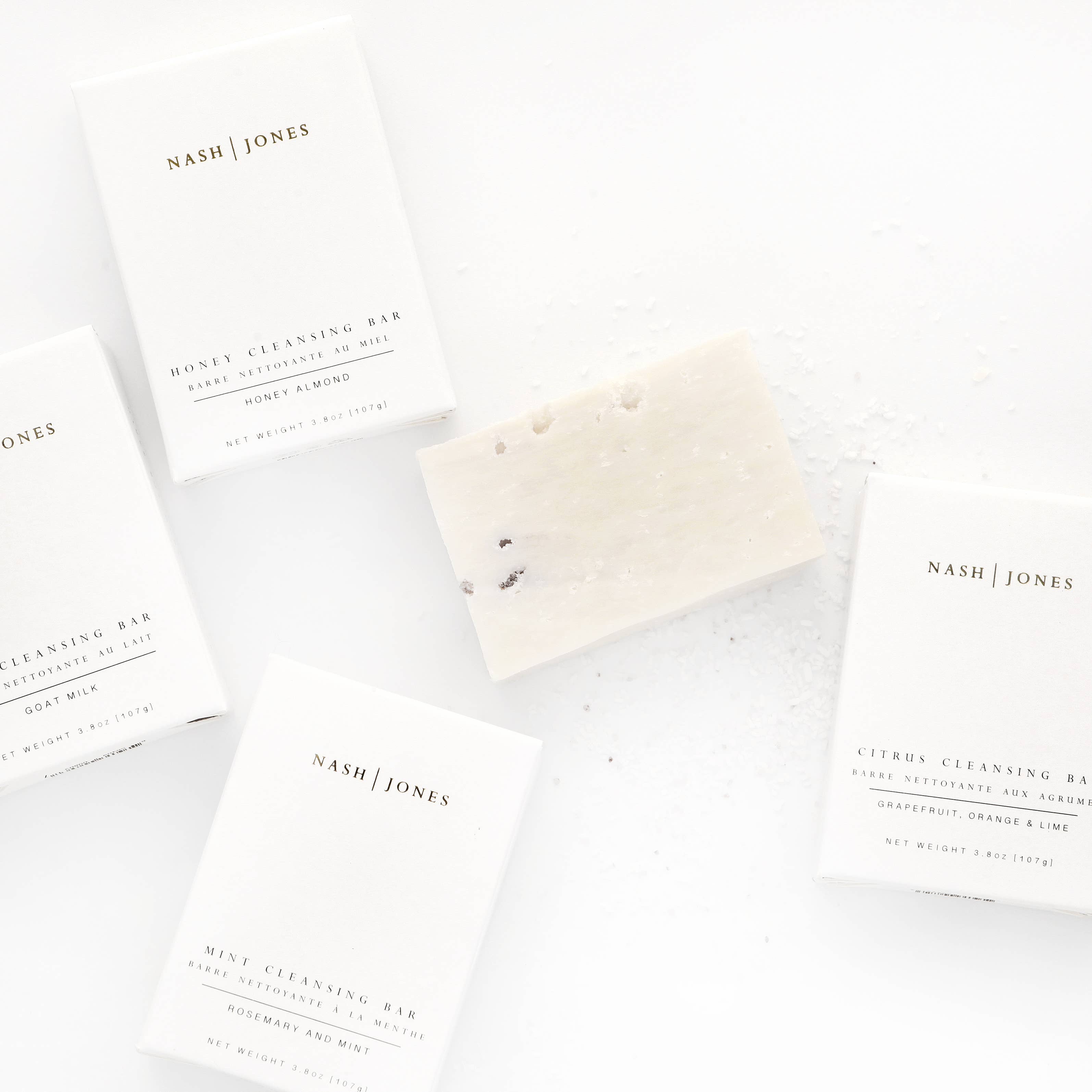 Nash and Jones - Cleansing Bars: Mint Bar [Rosemary Mint]